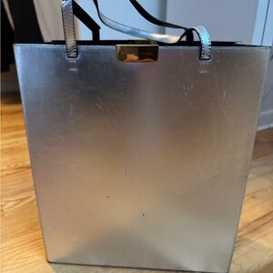 Stella McCartney Silver Tote Bag